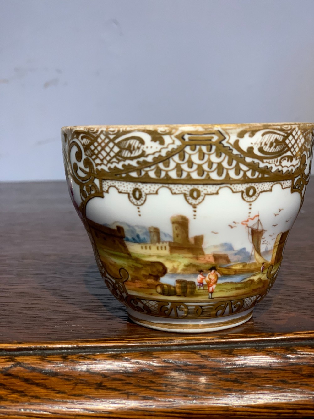 Meissen cup and cover   View V
