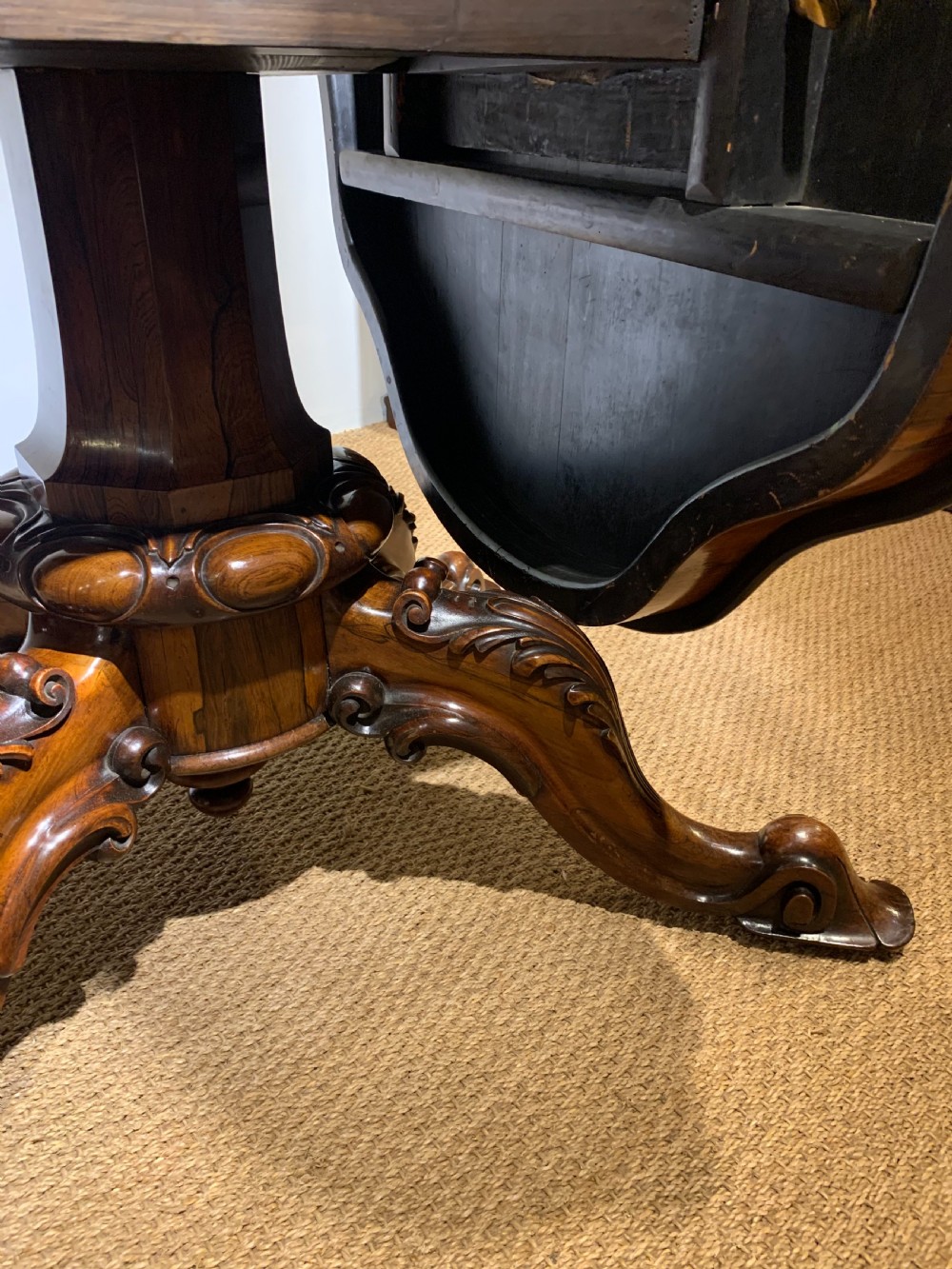 Rosewood Dining table / centre table  View VI