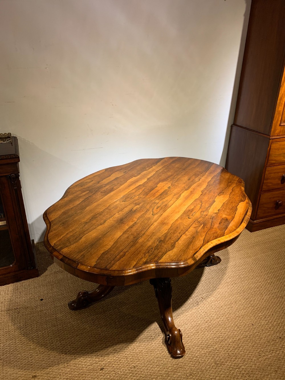 Rosewood Dining table / centre table  View X
