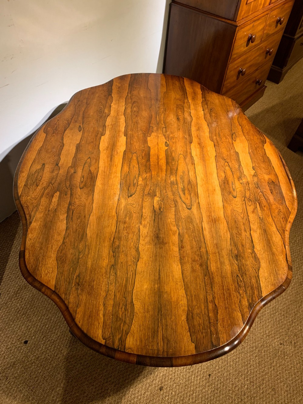 Rosewood Dining table / centre table  View XI