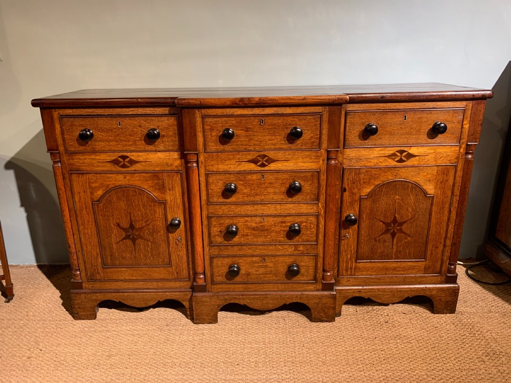 Oak dresser base 