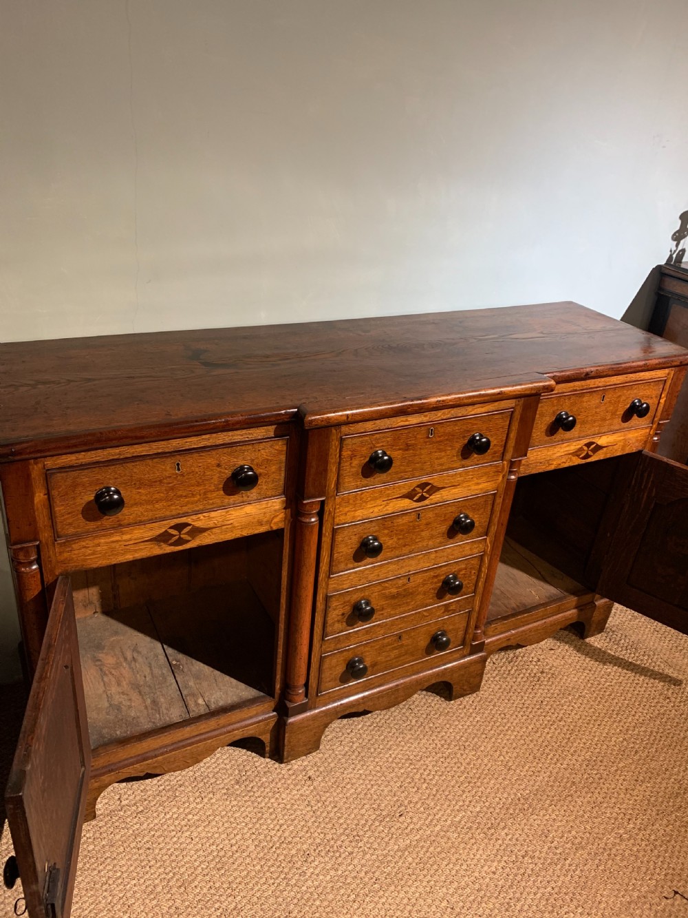 Oak dresser base  View III