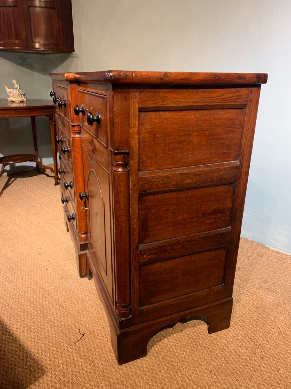 Oak dresser base  View IV