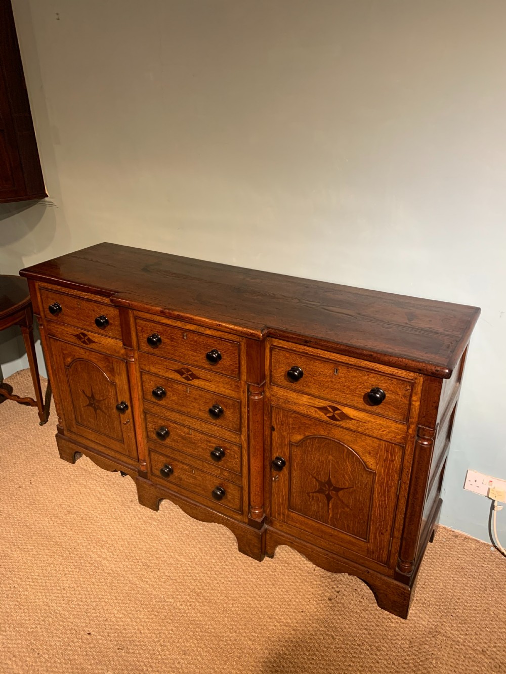 Oak dresser base  View VII
