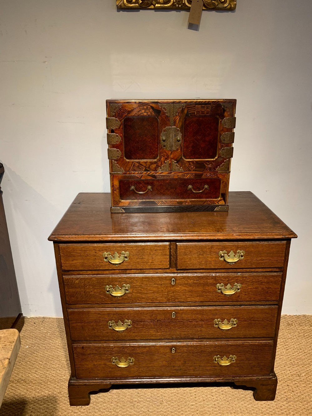 Late 19th century Oriental table cabinet  View IV