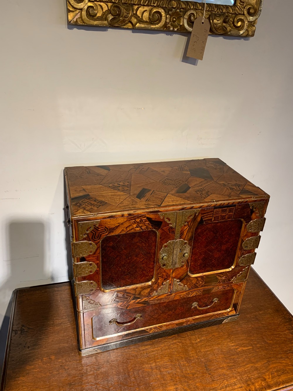 Late 19th century Oriental table cabinet  View V