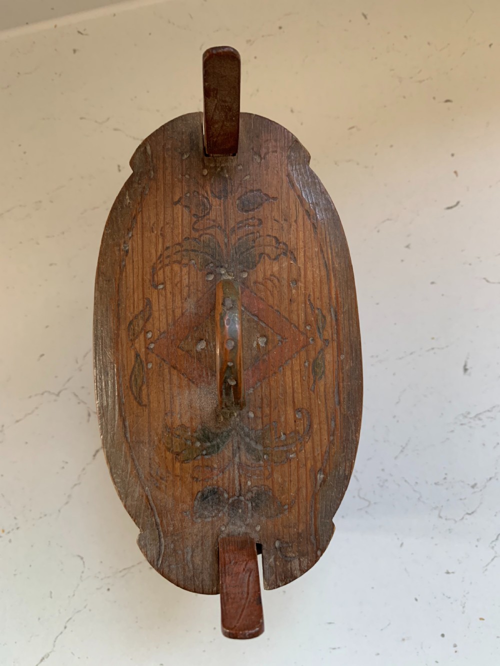 Late 19th century Norwegian butter box  View IV