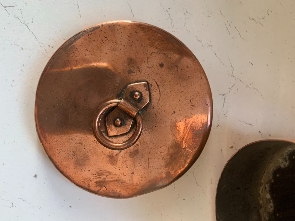 Victorian copper jelly mould  View V