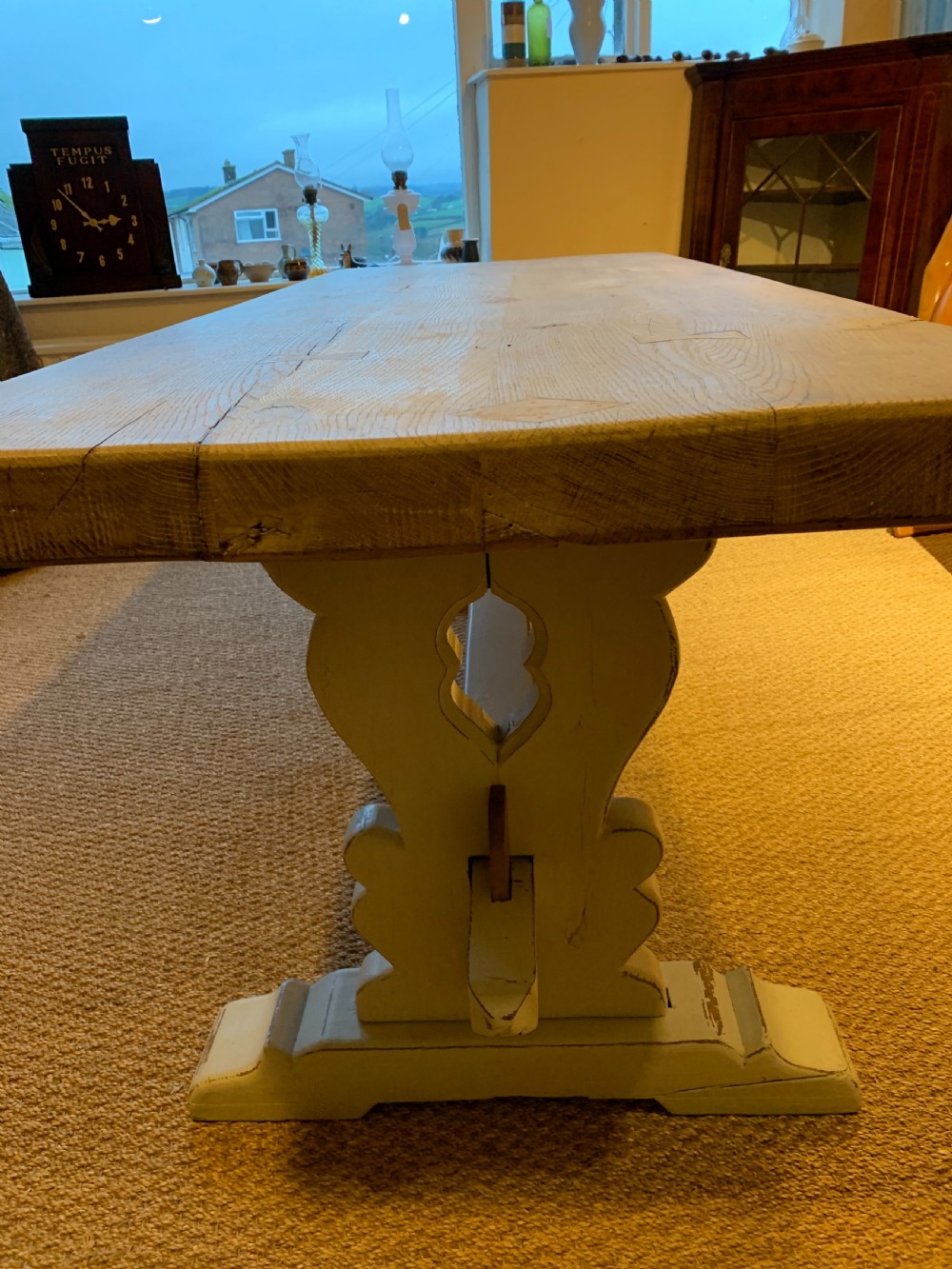 Oak Refectory table  View II