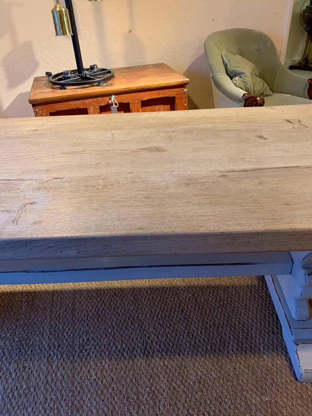 Oak Refectory table  View IV