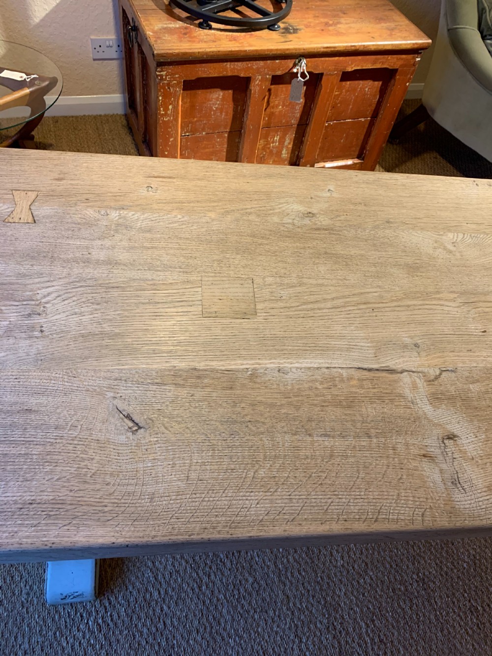 Oak Refectory table  View V