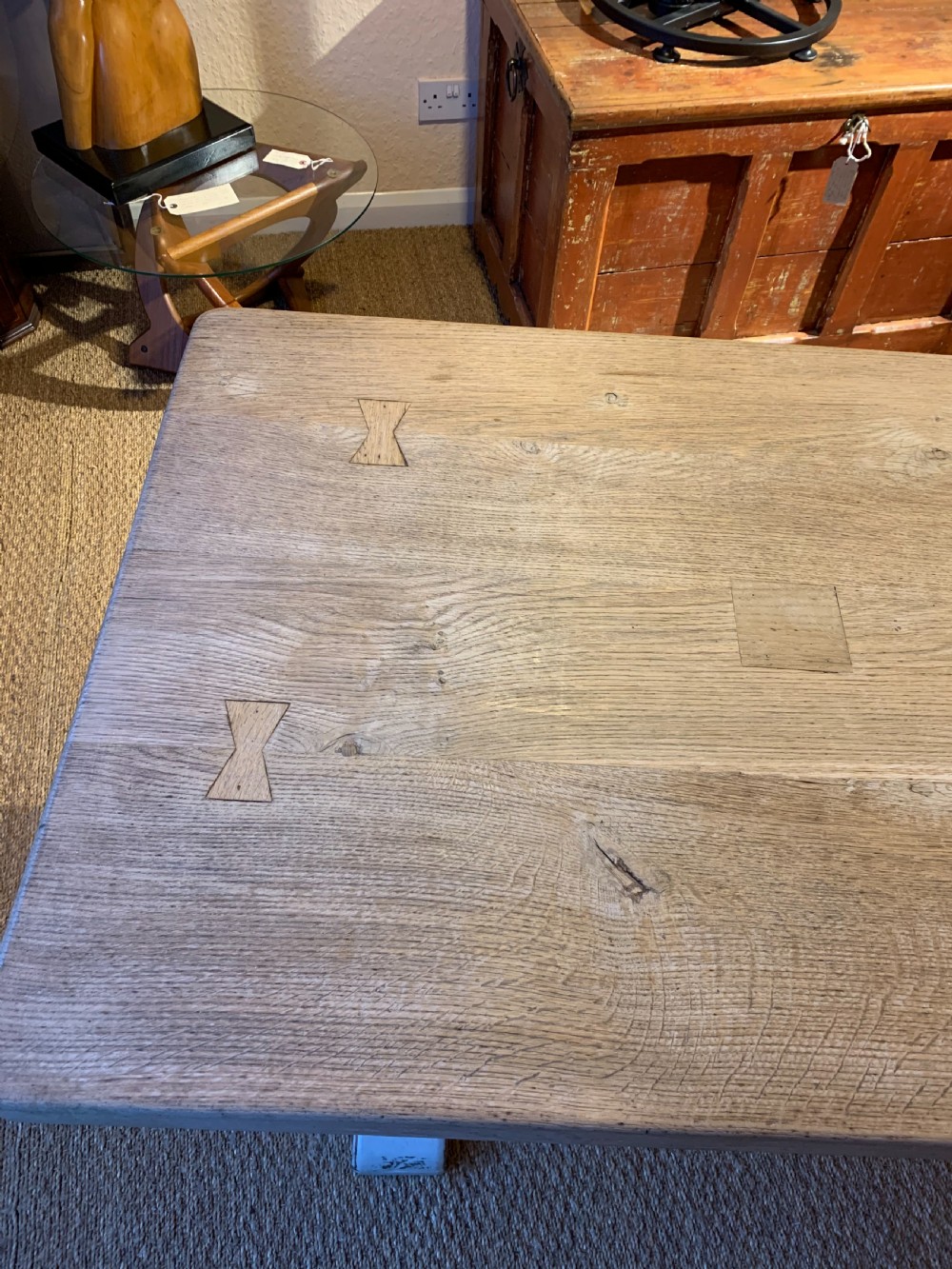 Oak Refectory table  View VI