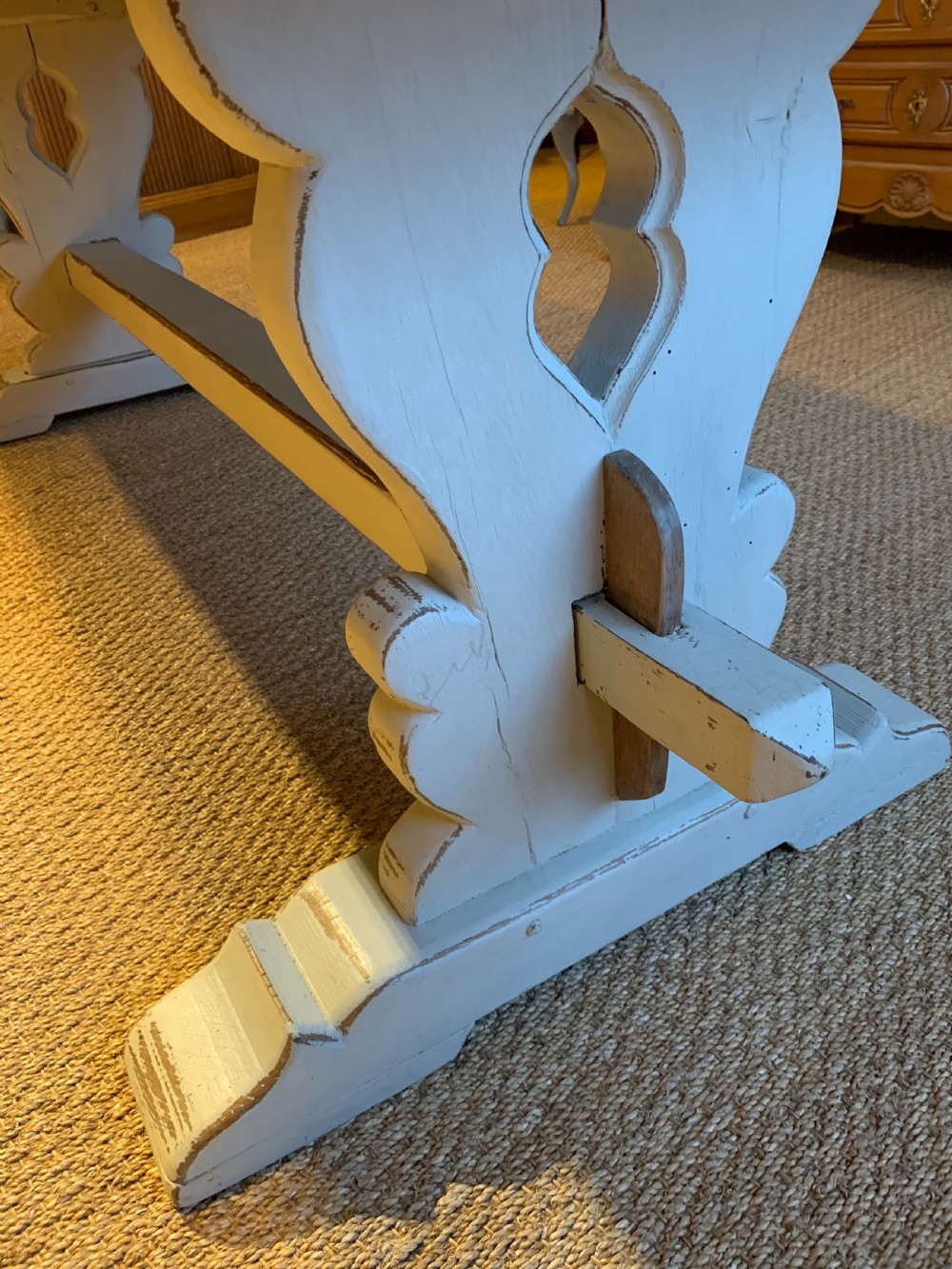 Oak Refectory table  View VIII