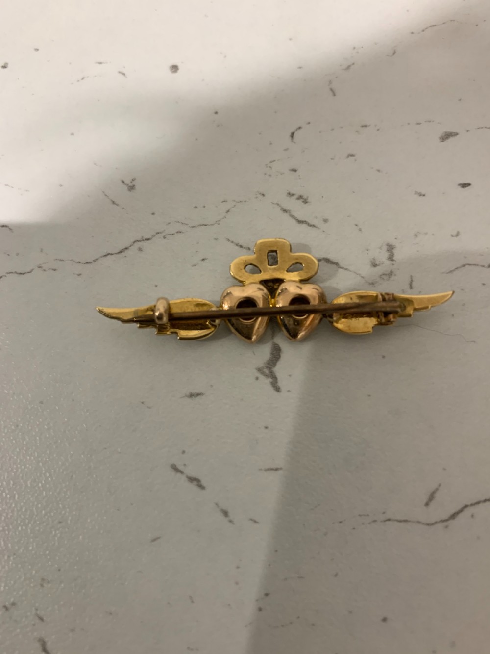 Victorian Valentines broach  View III