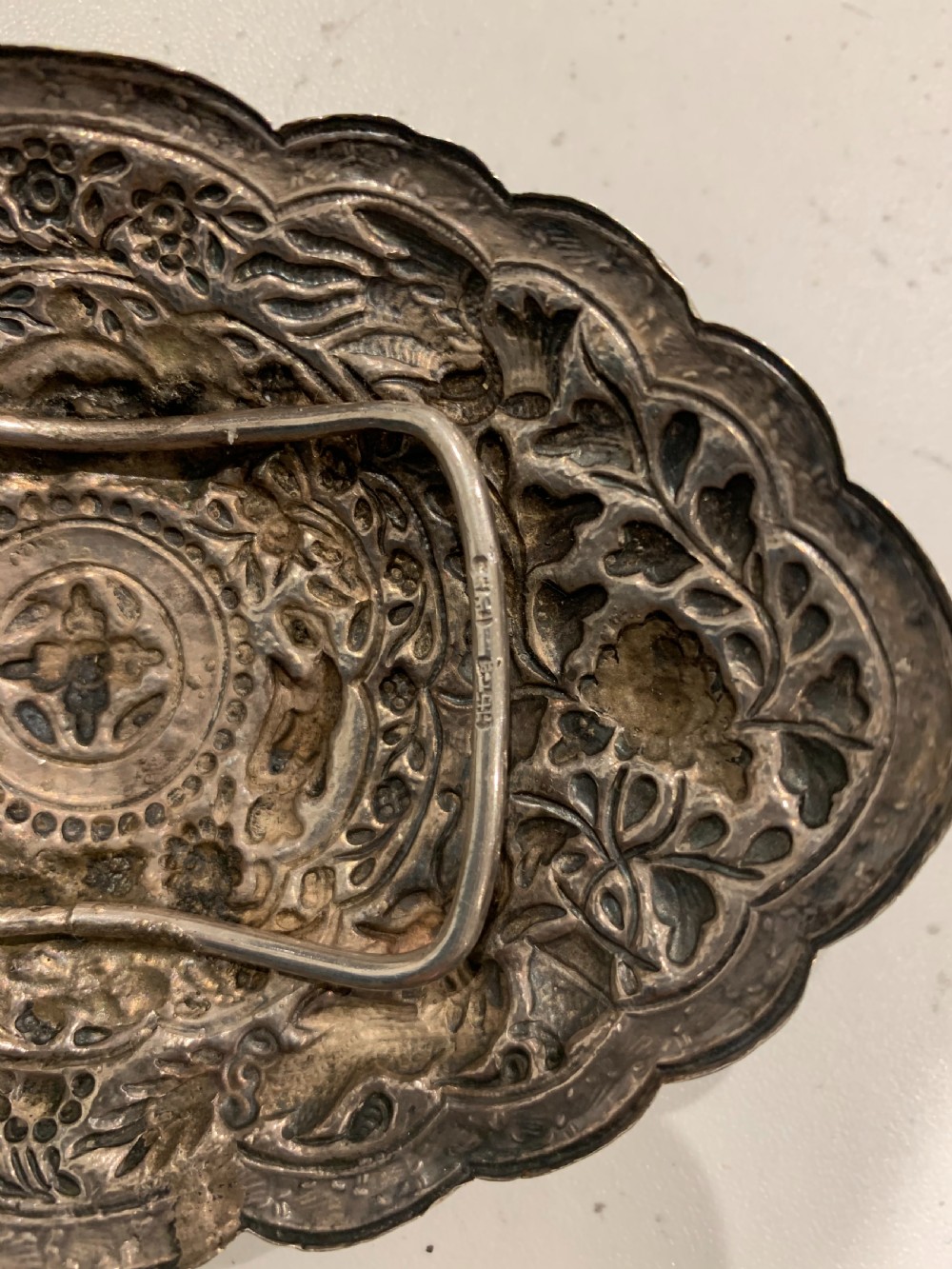 Chinese Belt Buckle  View VI