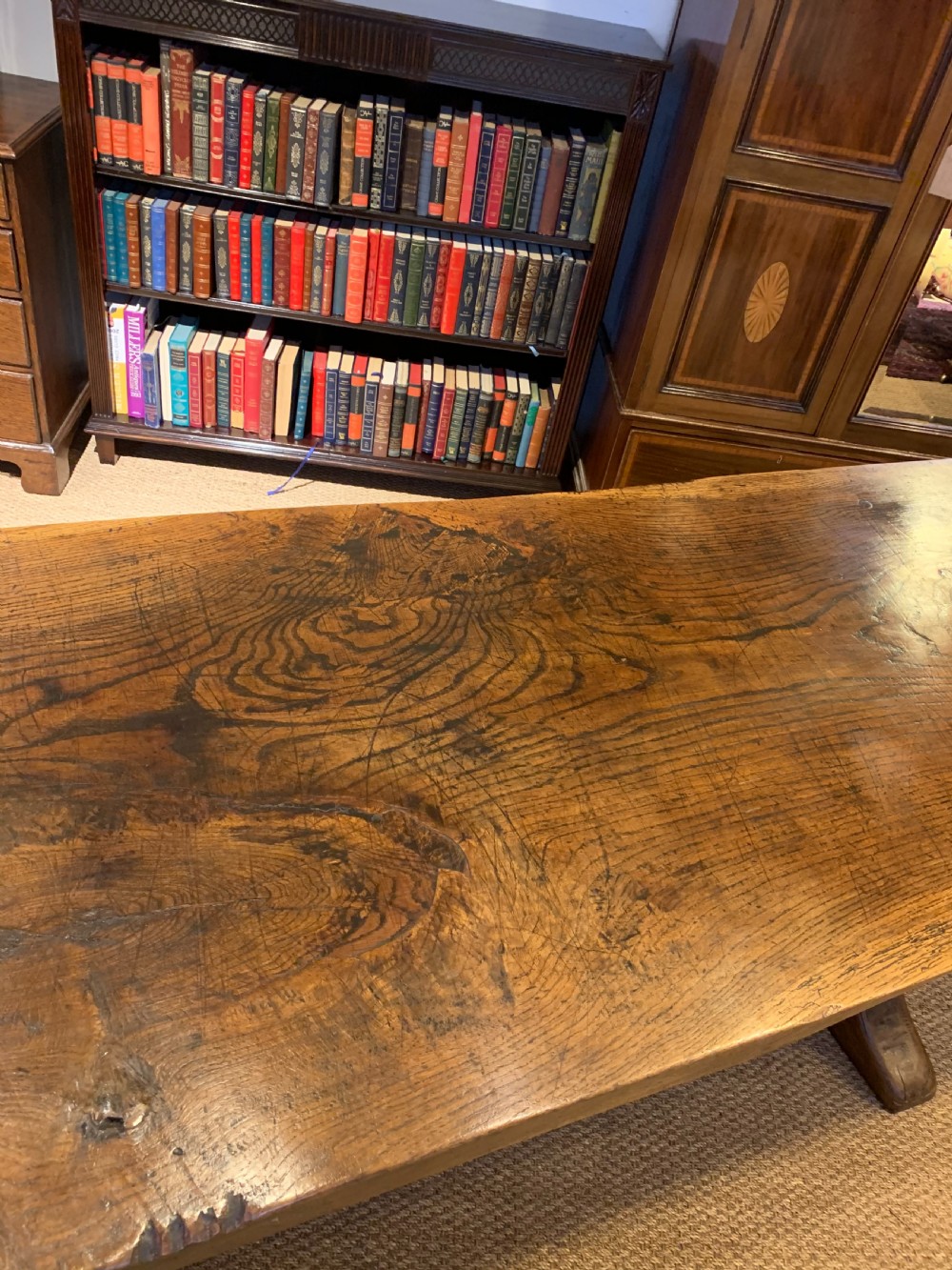 Oak refectory table  View IV