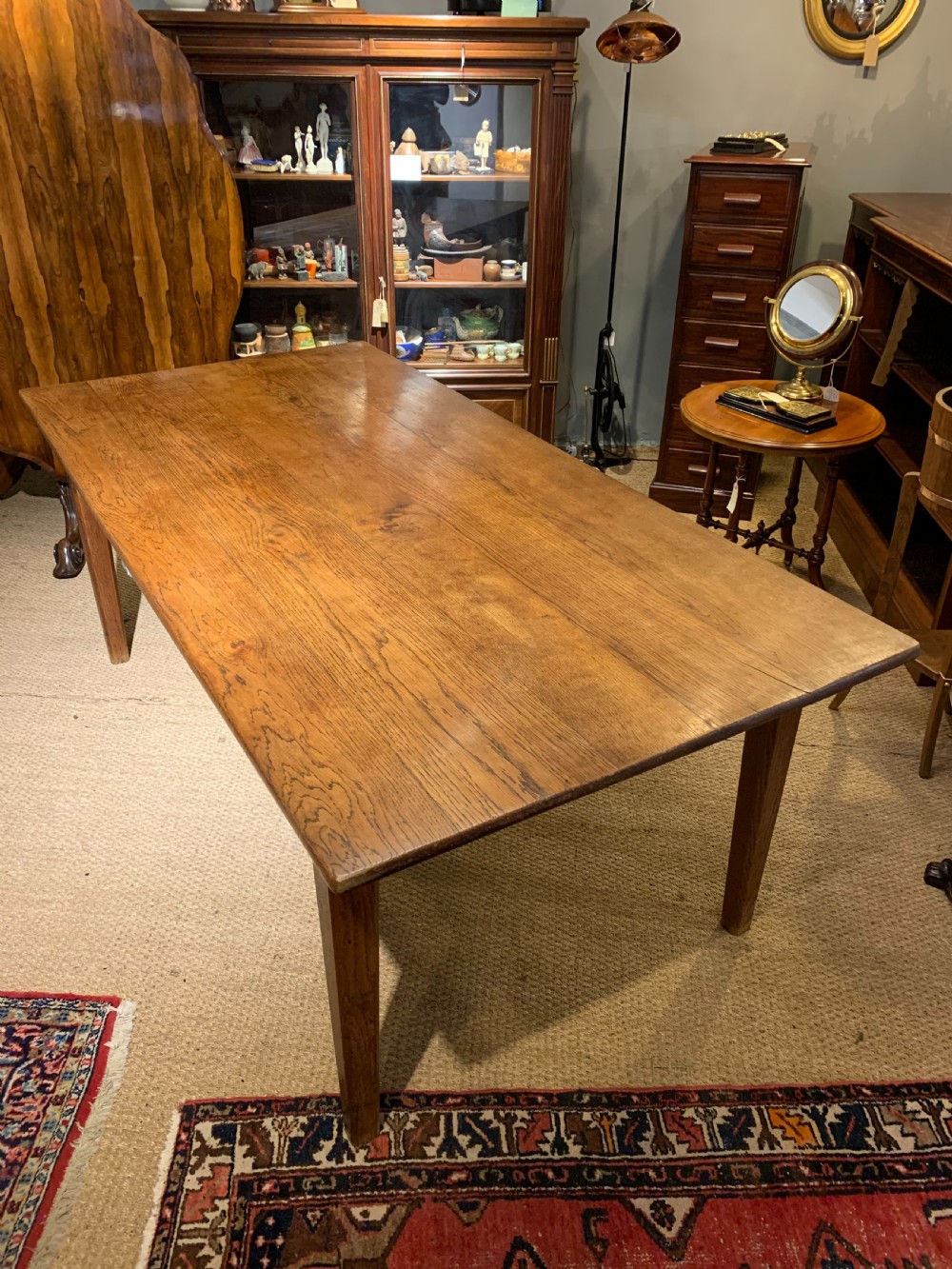 Farmhouse table oak  