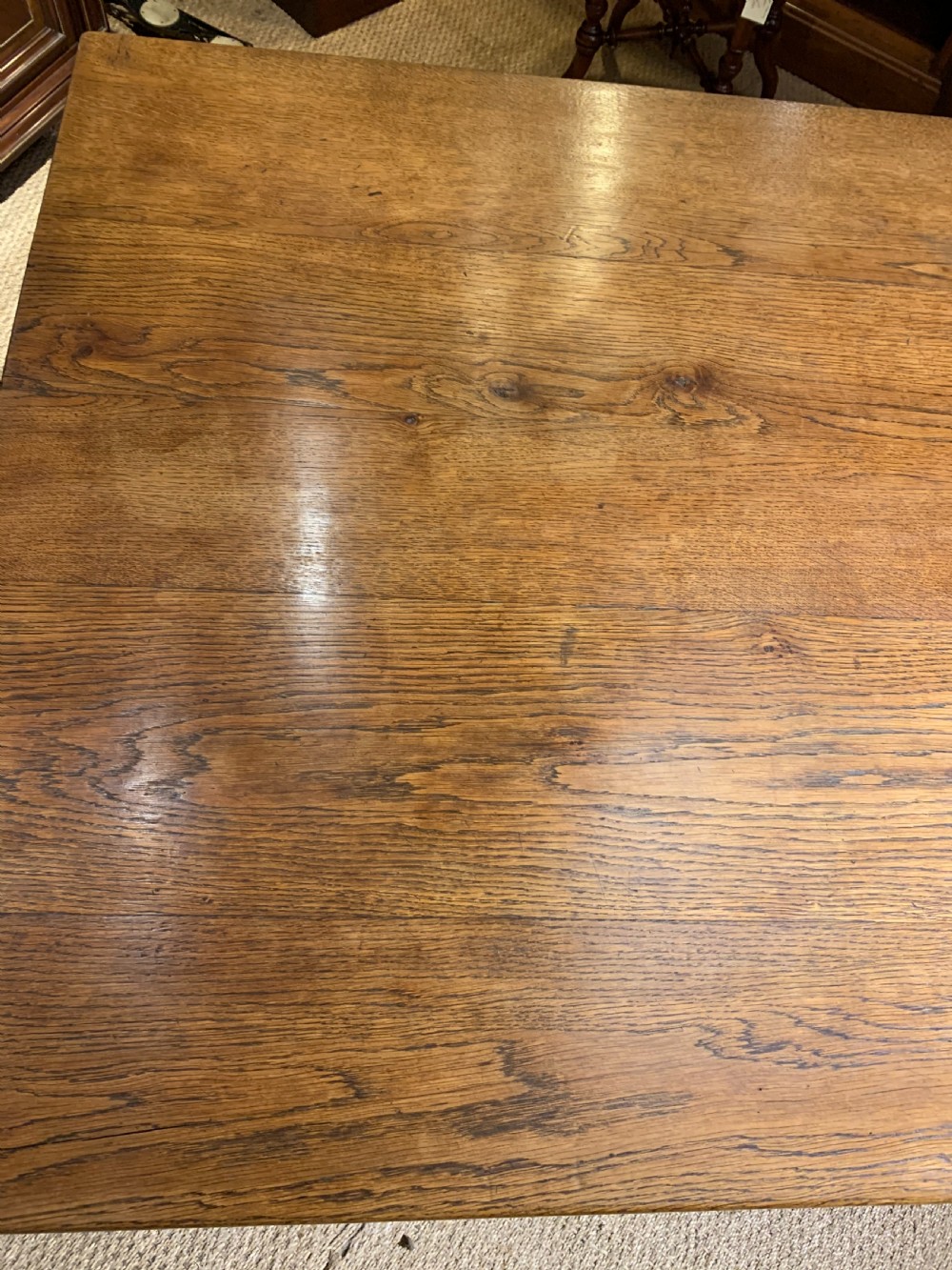 Farmhouse table oak   View VII