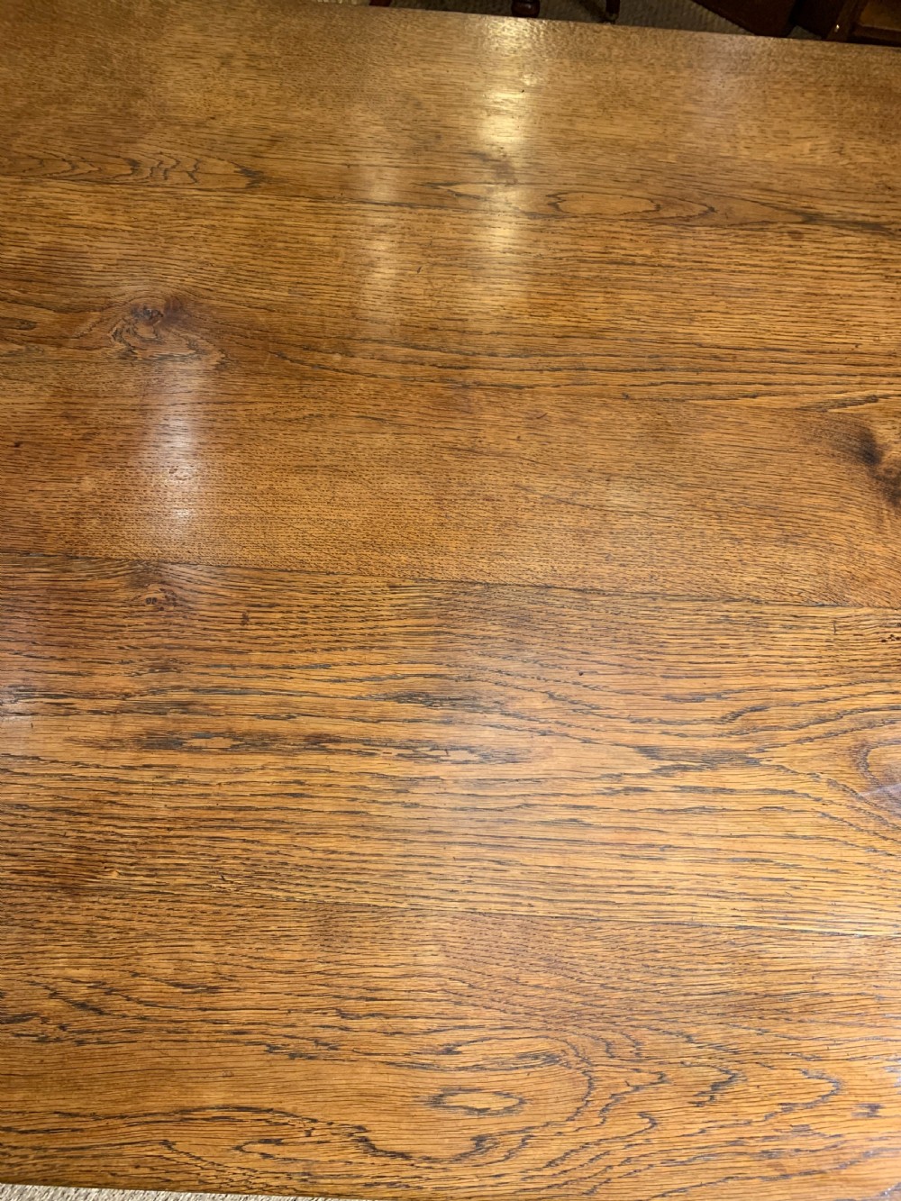 Farmhouse table oak   View VIII