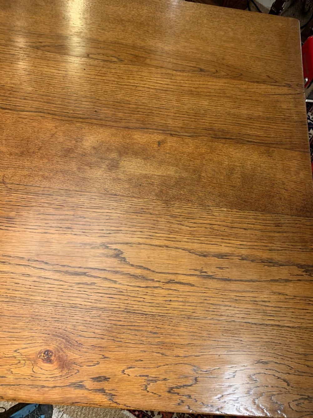 Farmhouse table oak   View X