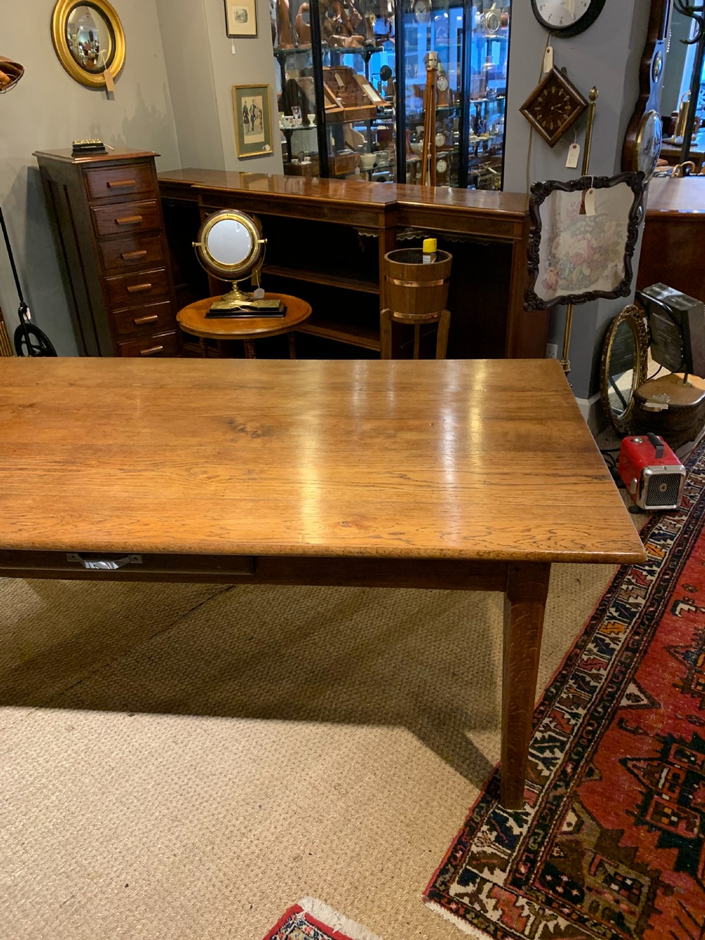 Farmhouse table oak   View XIV