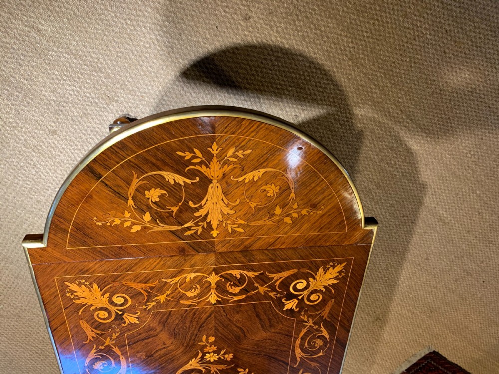 Napoleon III inlaid sofa table   View X