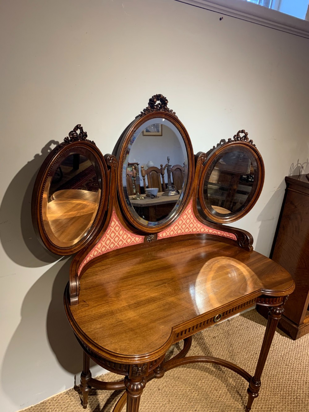 Walnut dressing table  View II