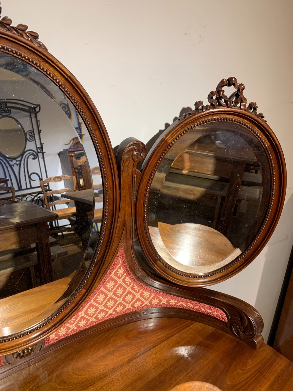 Walnut dressing table  View IV
