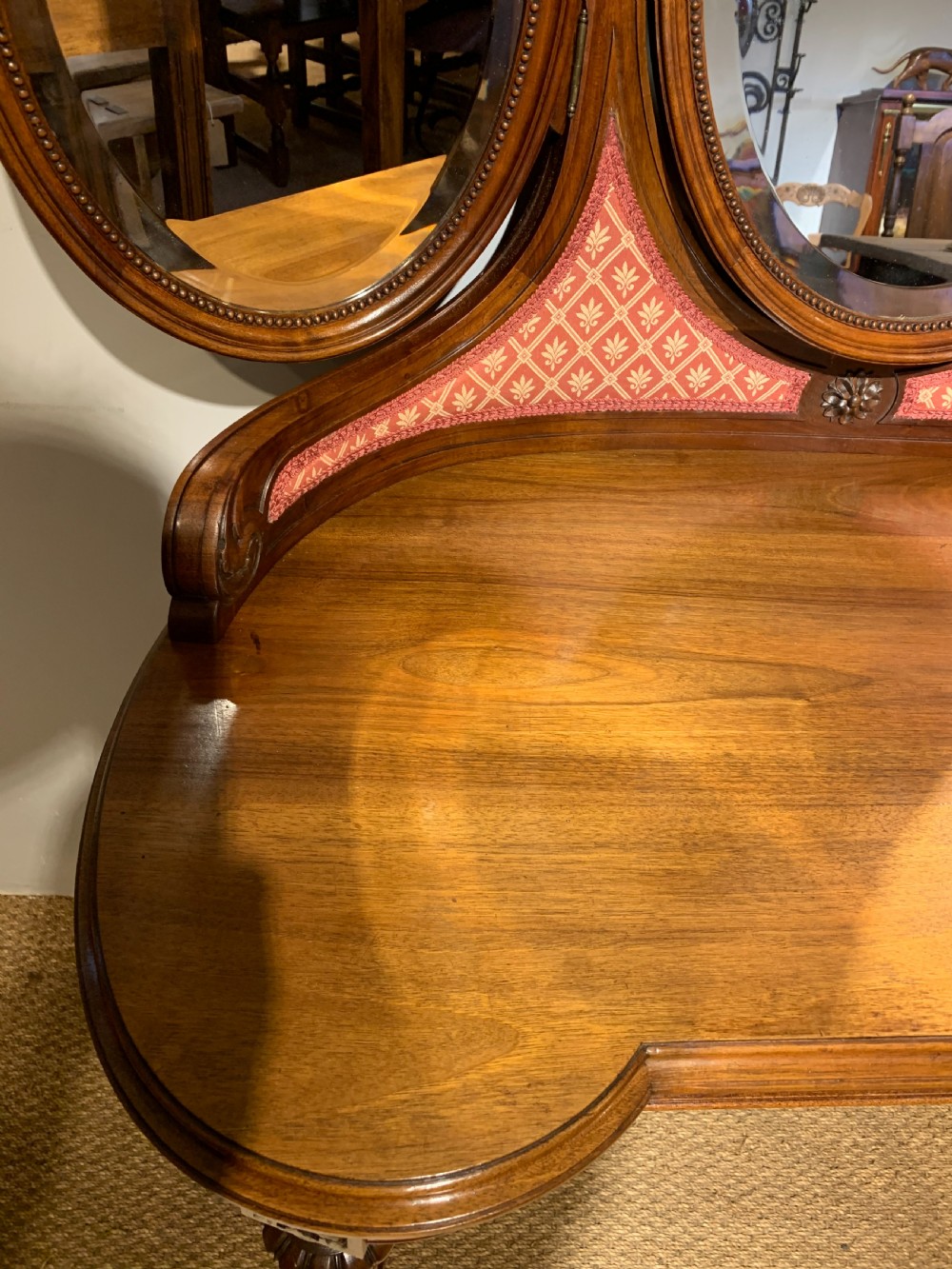 Walnut dressing table  View VI