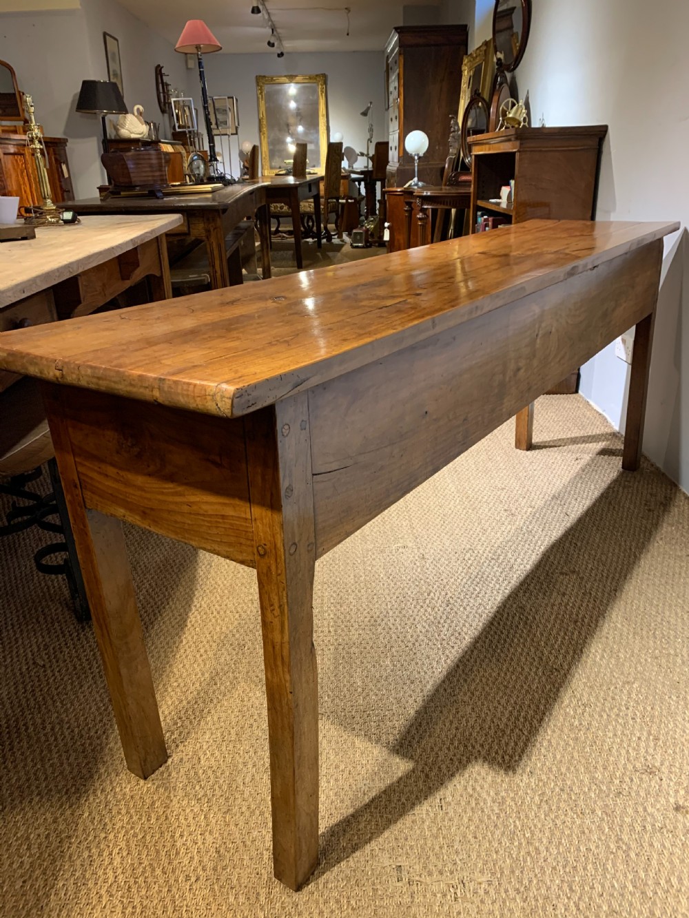 Cherry wood  dresser base / server  View XIII