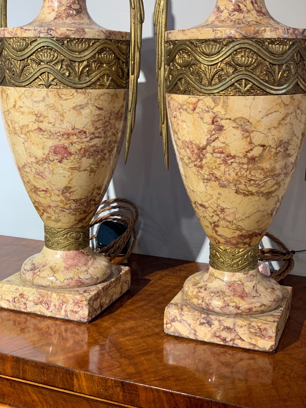 Pair of Art Deco table lamps  View VI