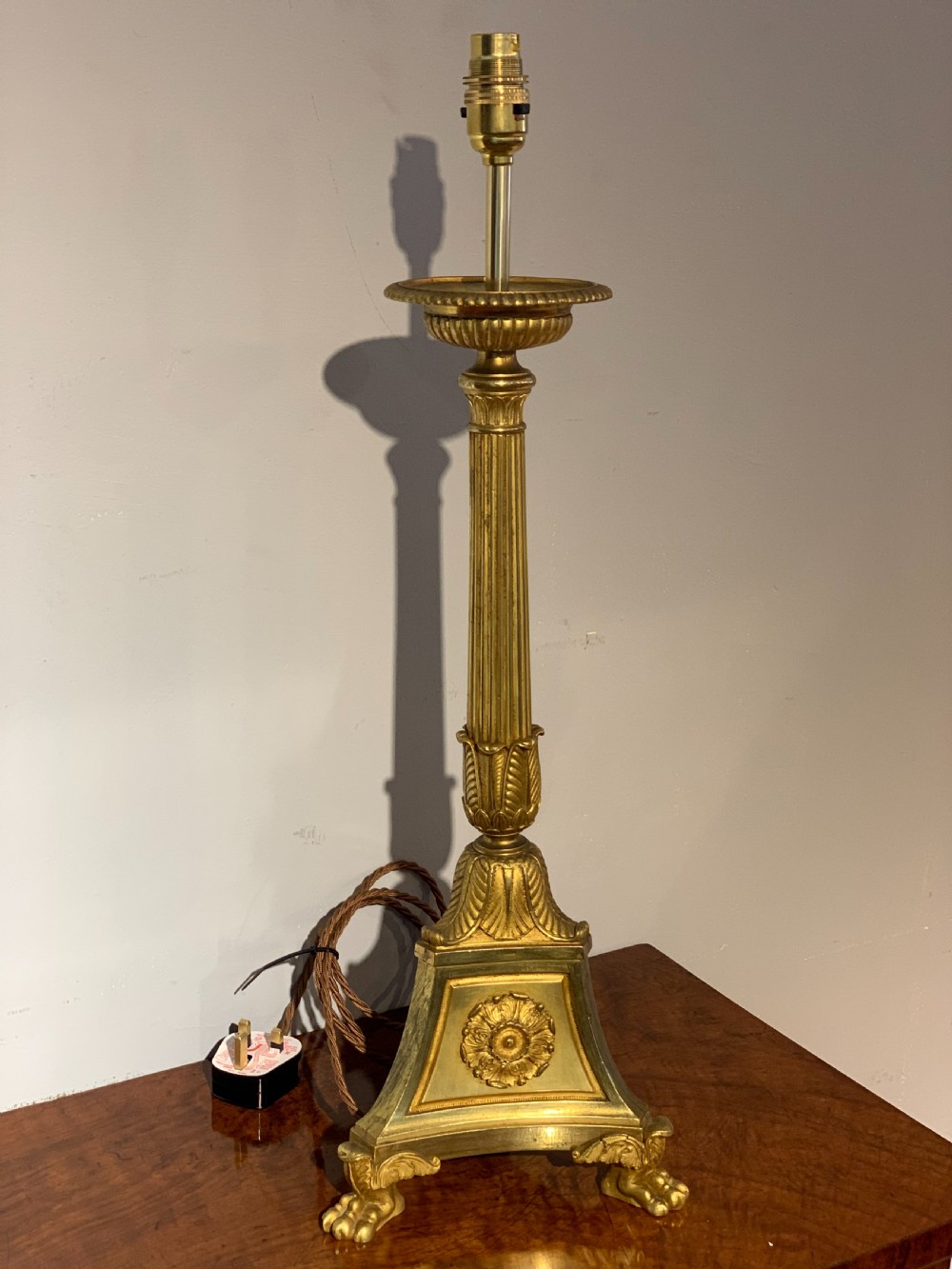 19th century table lamp  