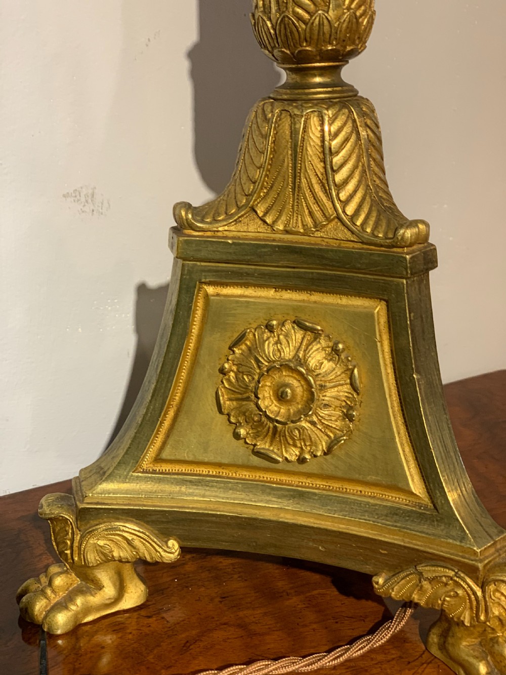19th century table lamp   View VII