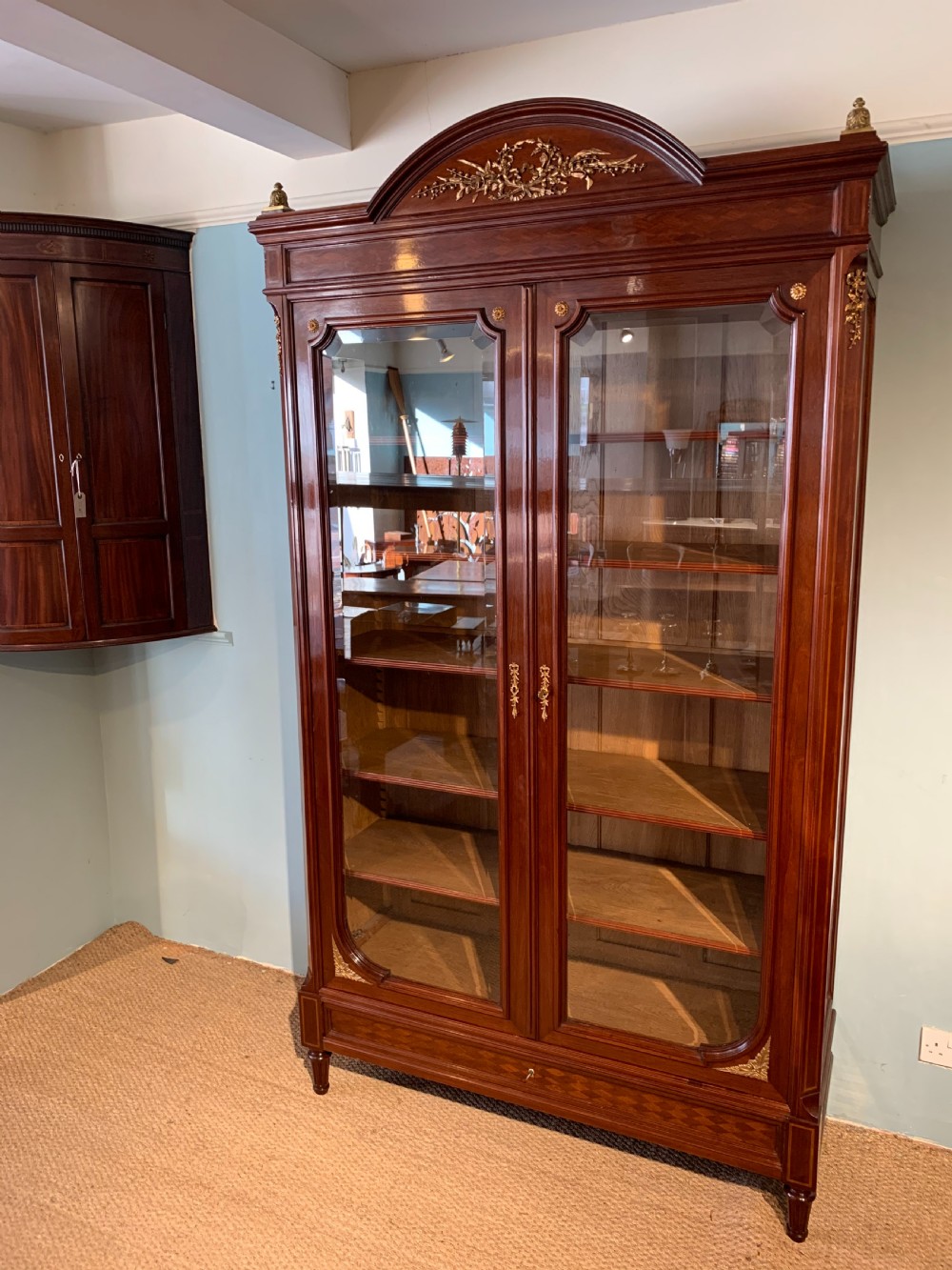 2 door bookcase  View X