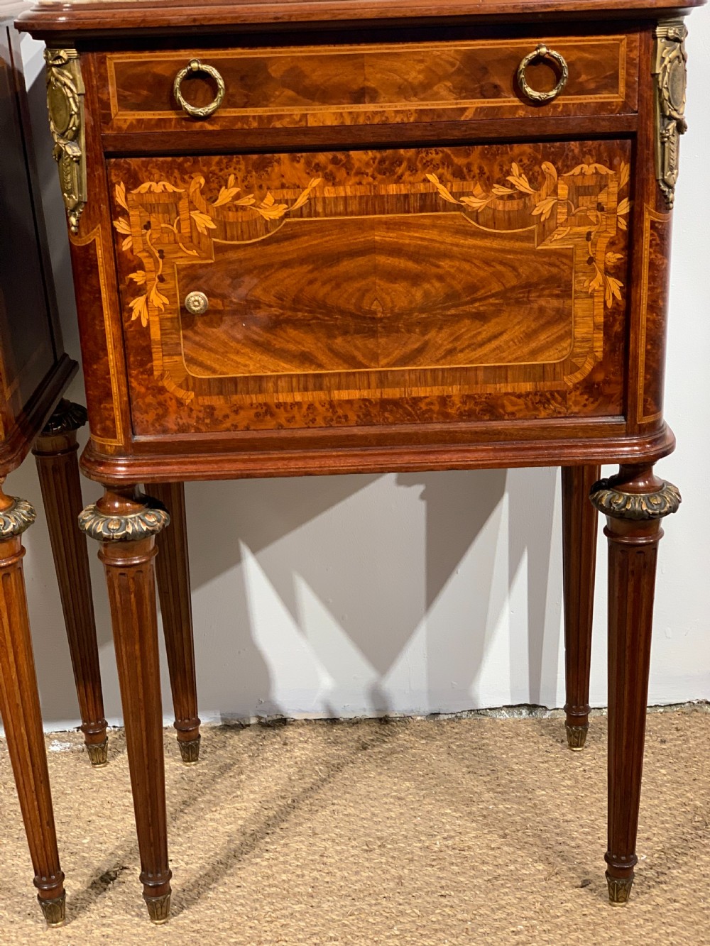 Pair of bedside tables /  Lamp Tables    View III