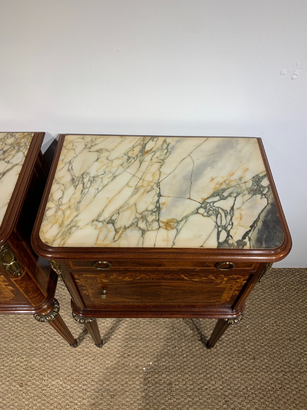 Pair of bedside tables /  Lamp Tables    View VI