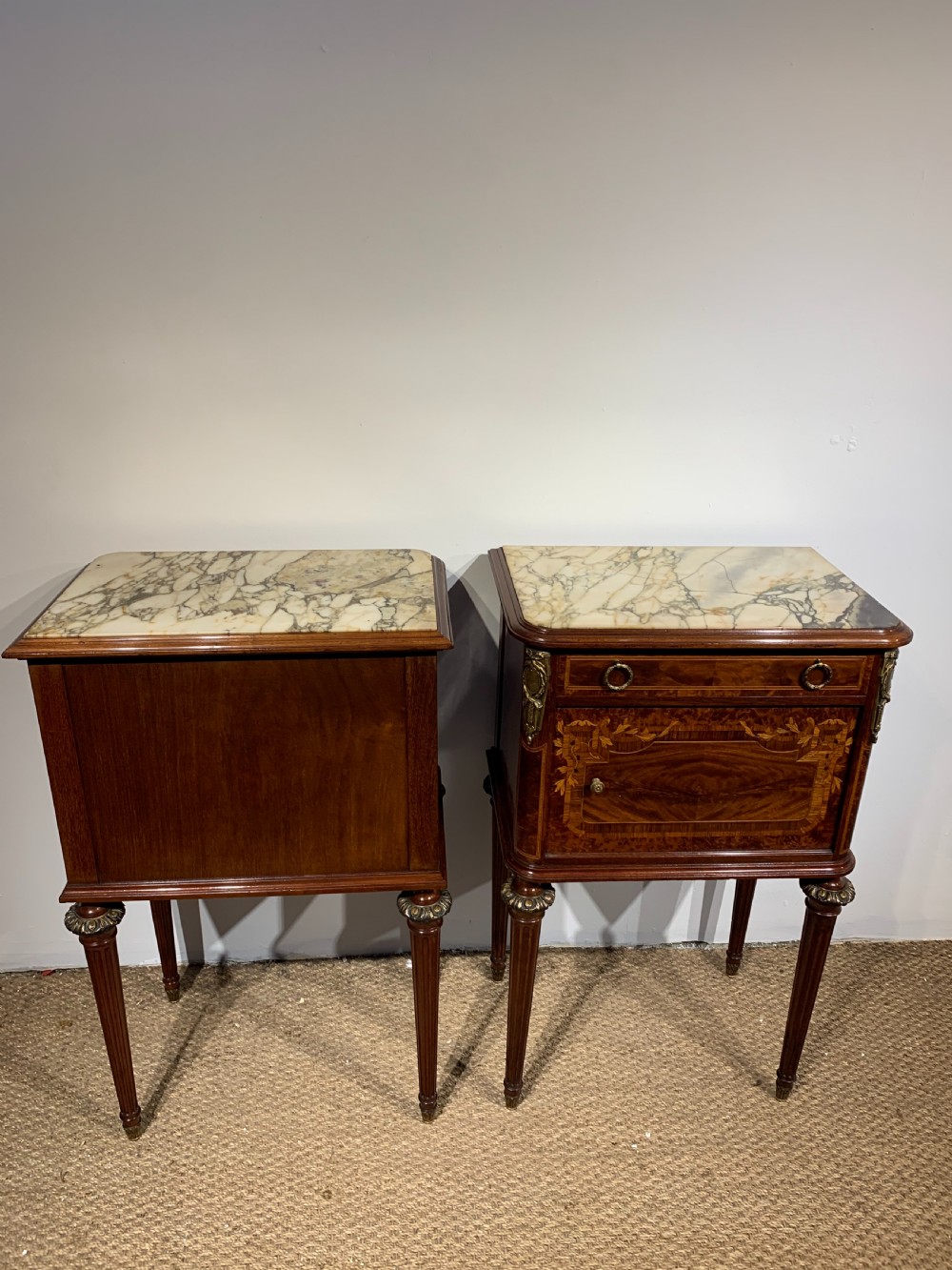 Pair of bedside tables /  Lamp Tables    View XI