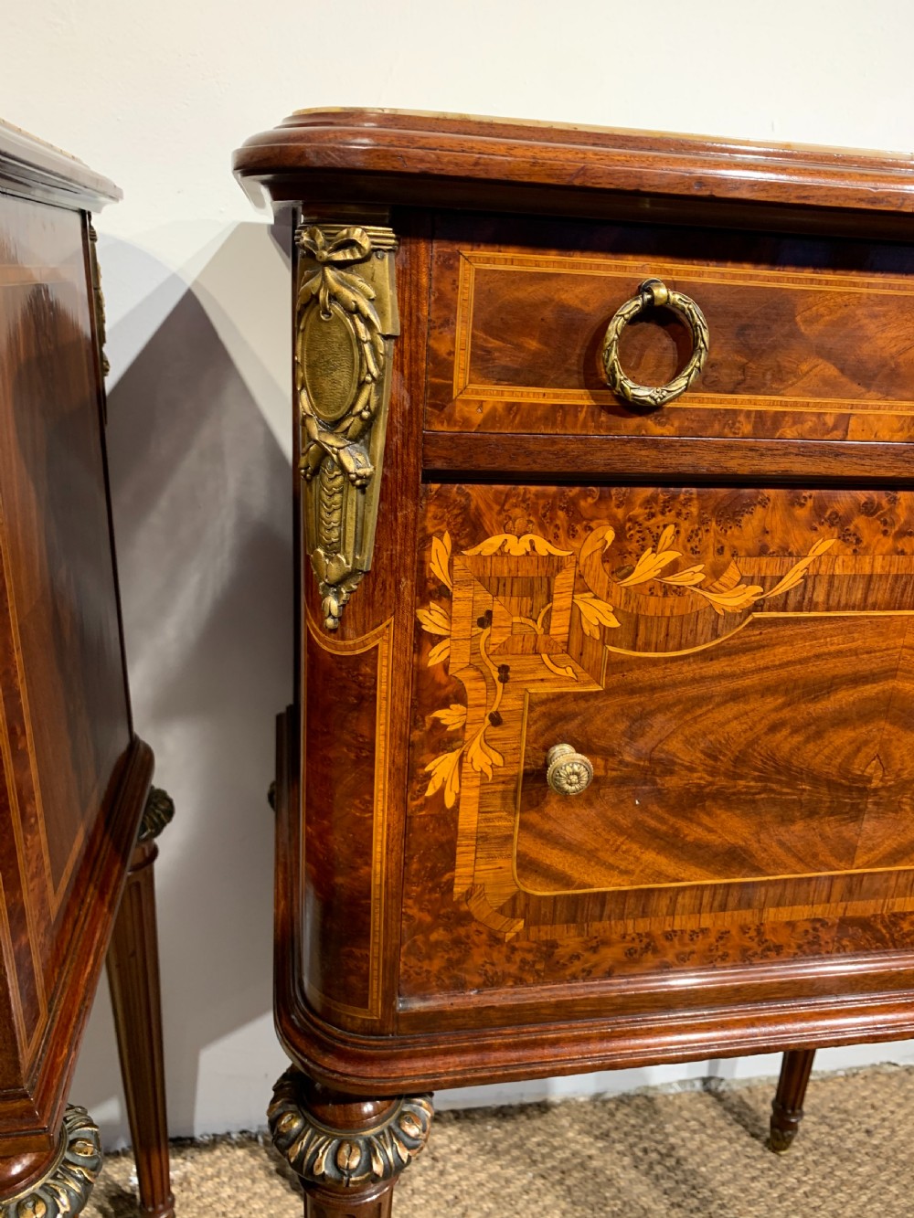 Pair of bedside tables /  Lamp Tables    View XII