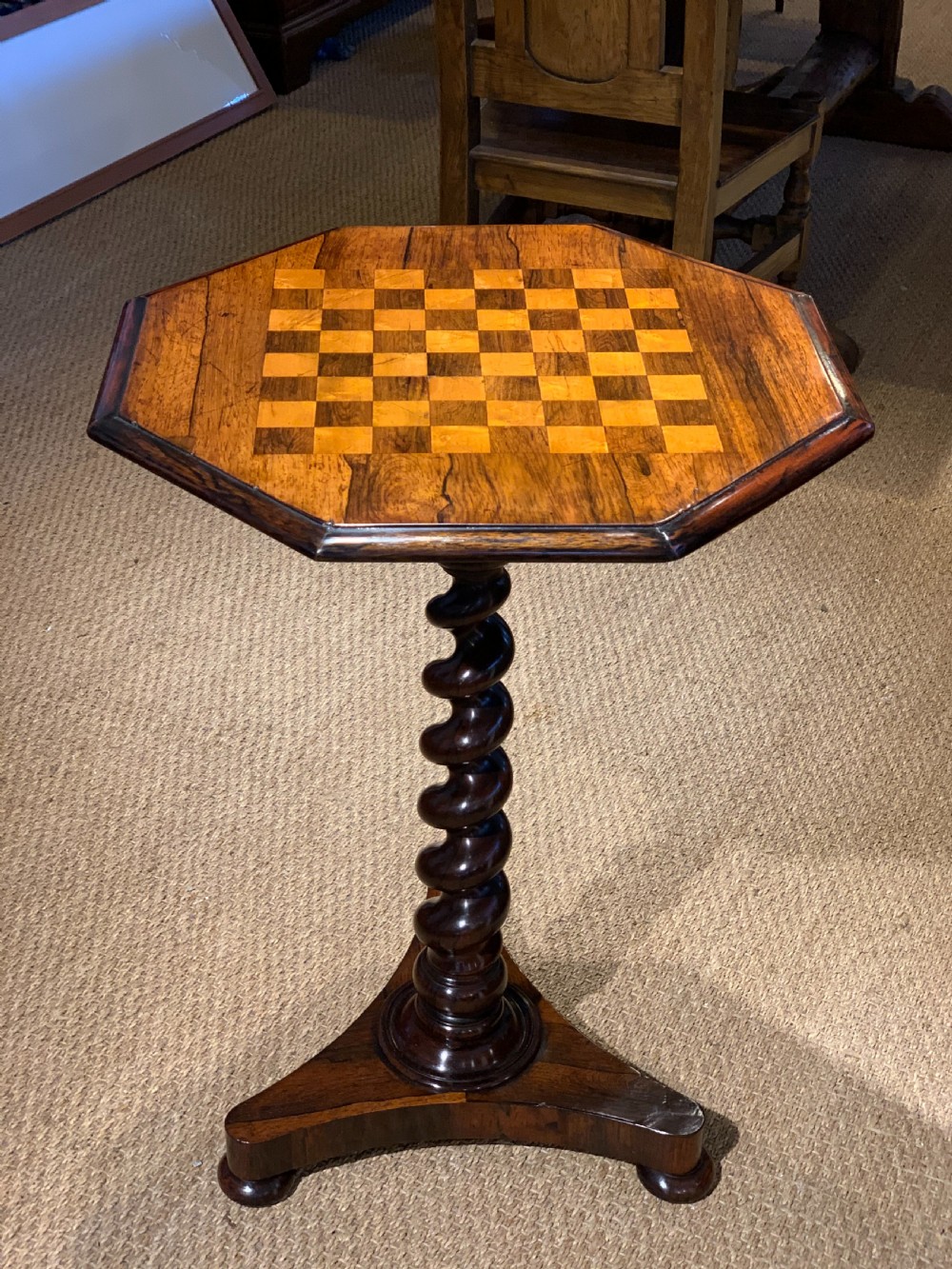 Victorian Chess table 