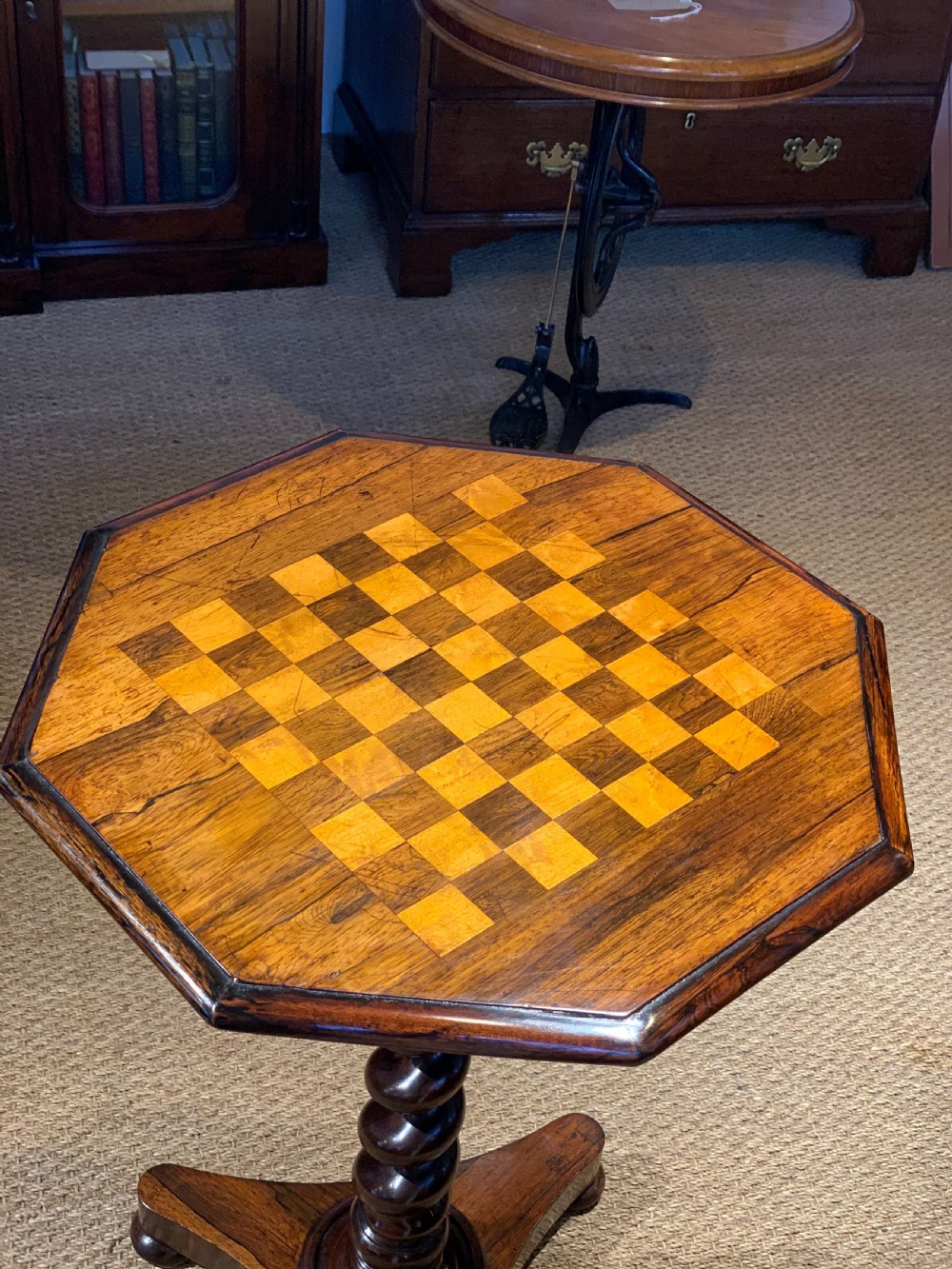Victorian Chess table  View V