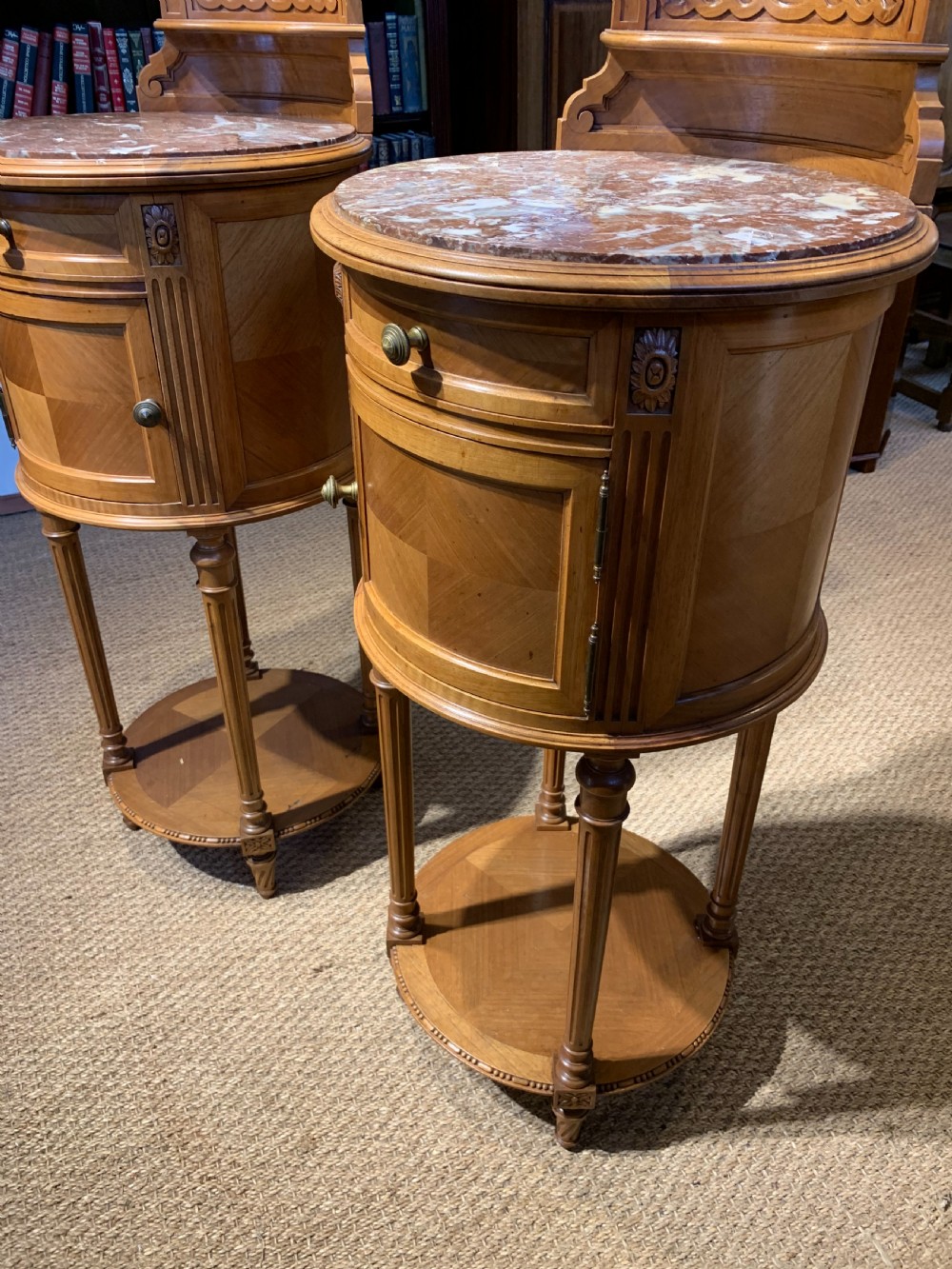 Pair of bedside cabinets  View V