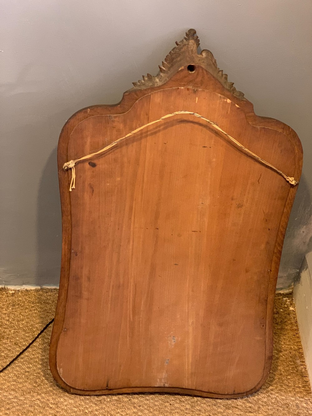 Louis XV walnut wall mirror  View V