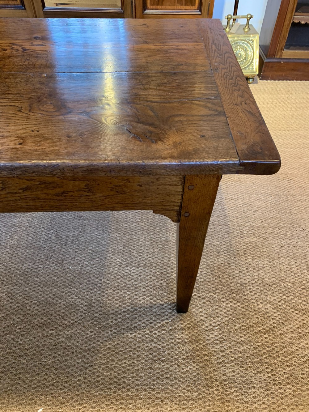 Chestnut Farmhouse table   View V