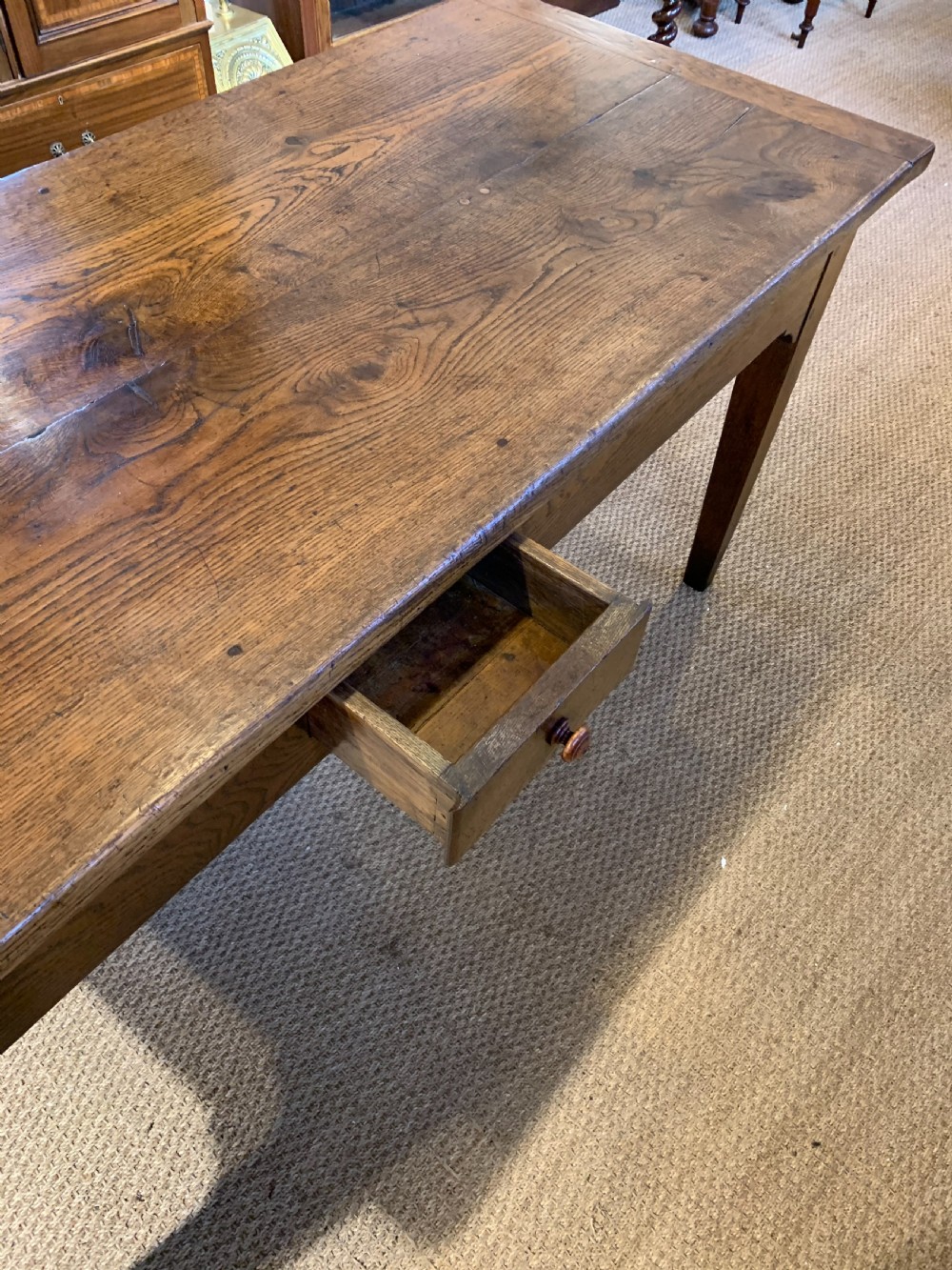 Chestnut Farmhouse table   View VI
