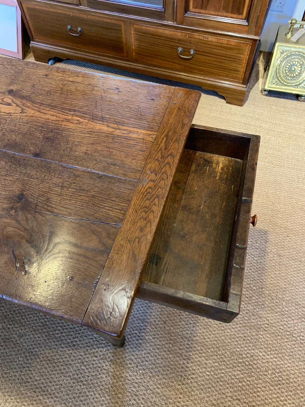 Chestnut Farmhouse table   View VII