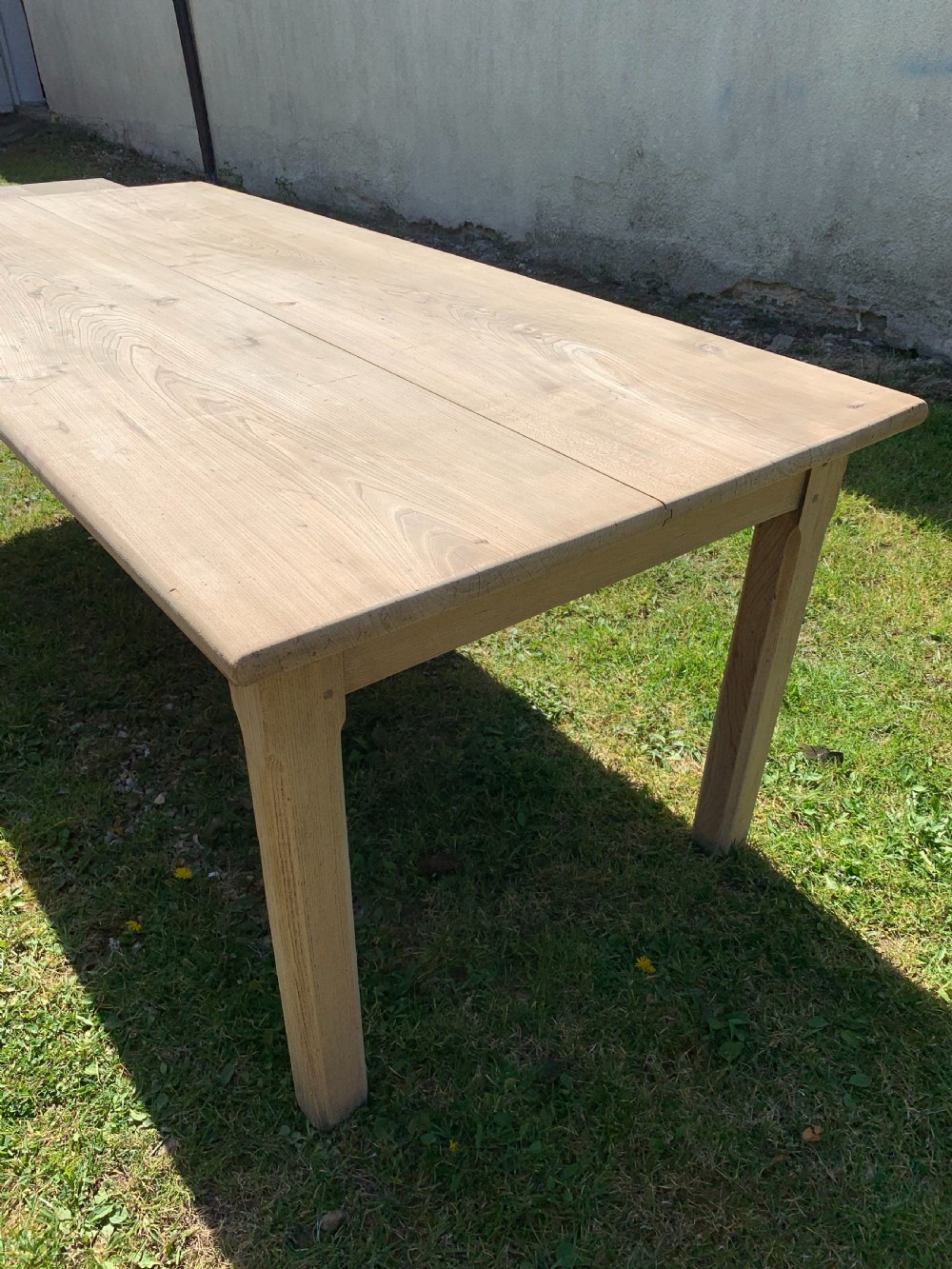 Elm farmhouse table 2m  View VIII