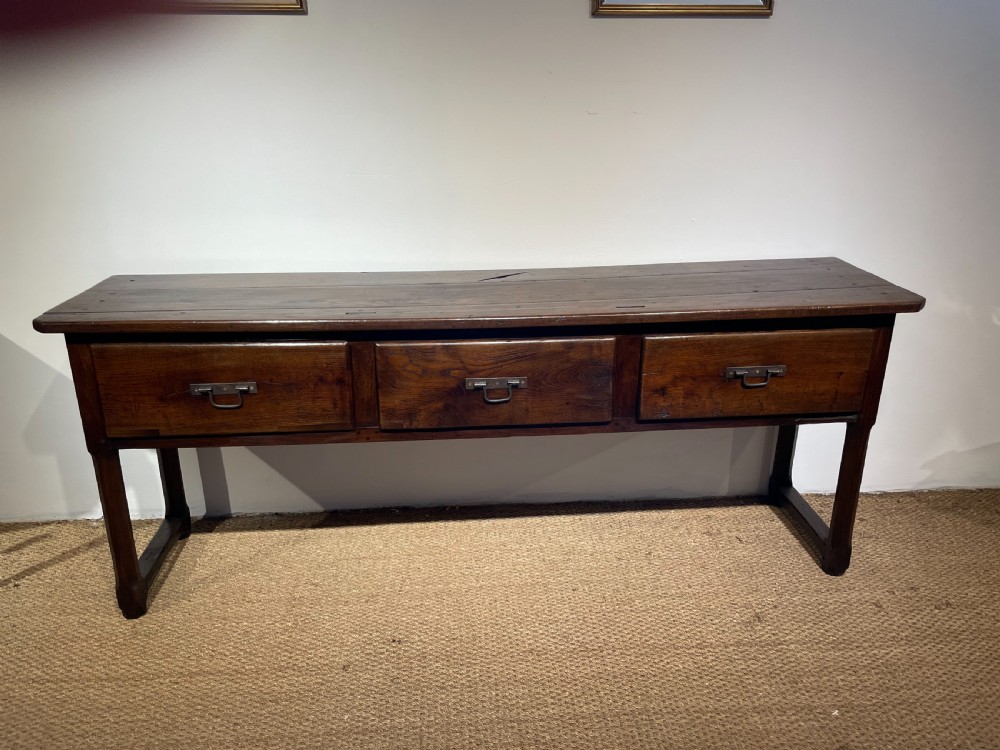Oak dresser base / server 