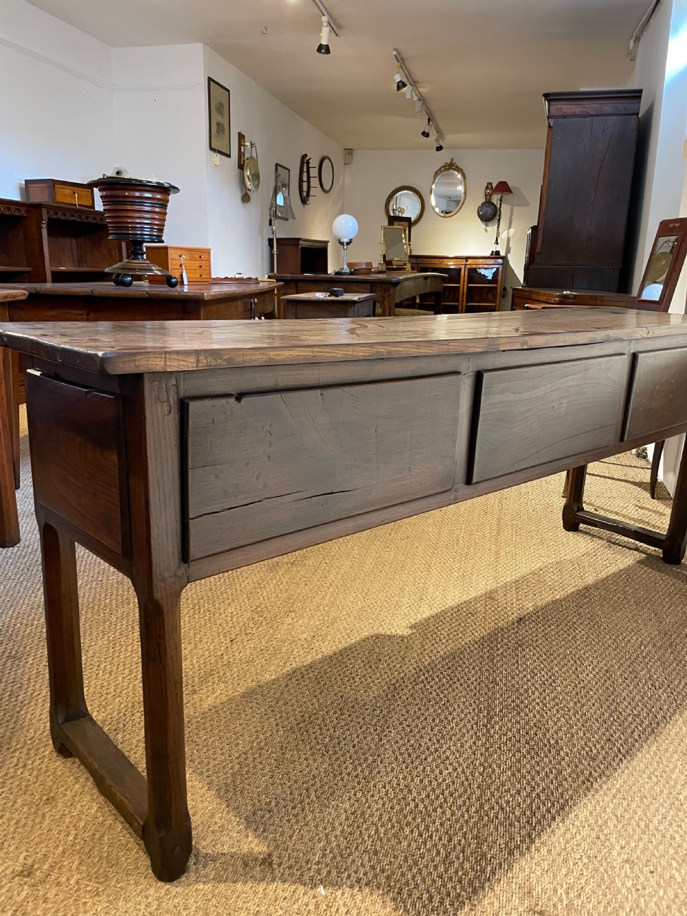 Oak dresser base / server  View X