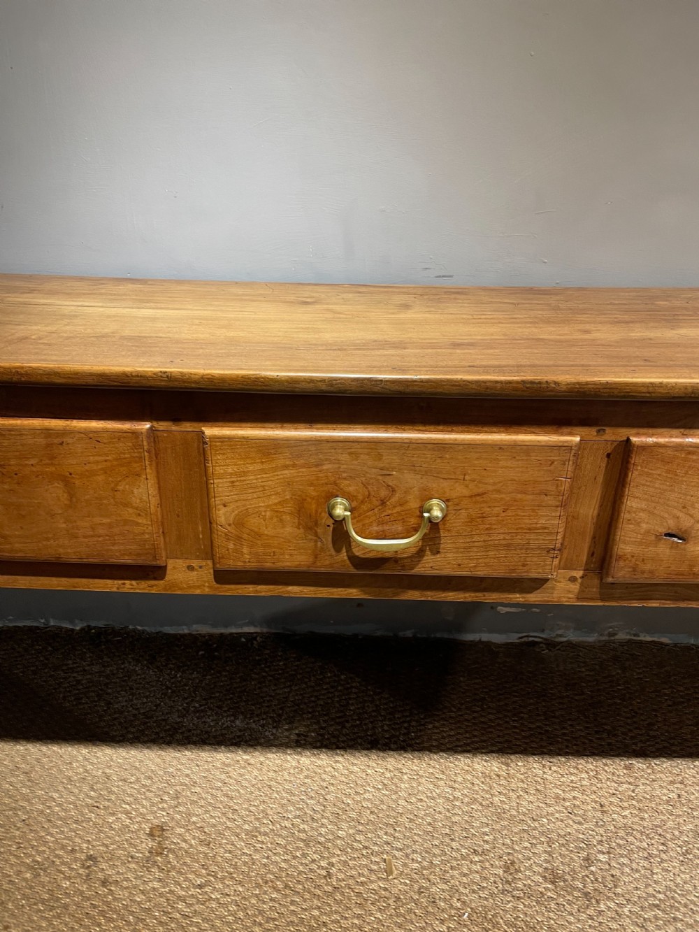 Cherry wood dresser base / server  View III