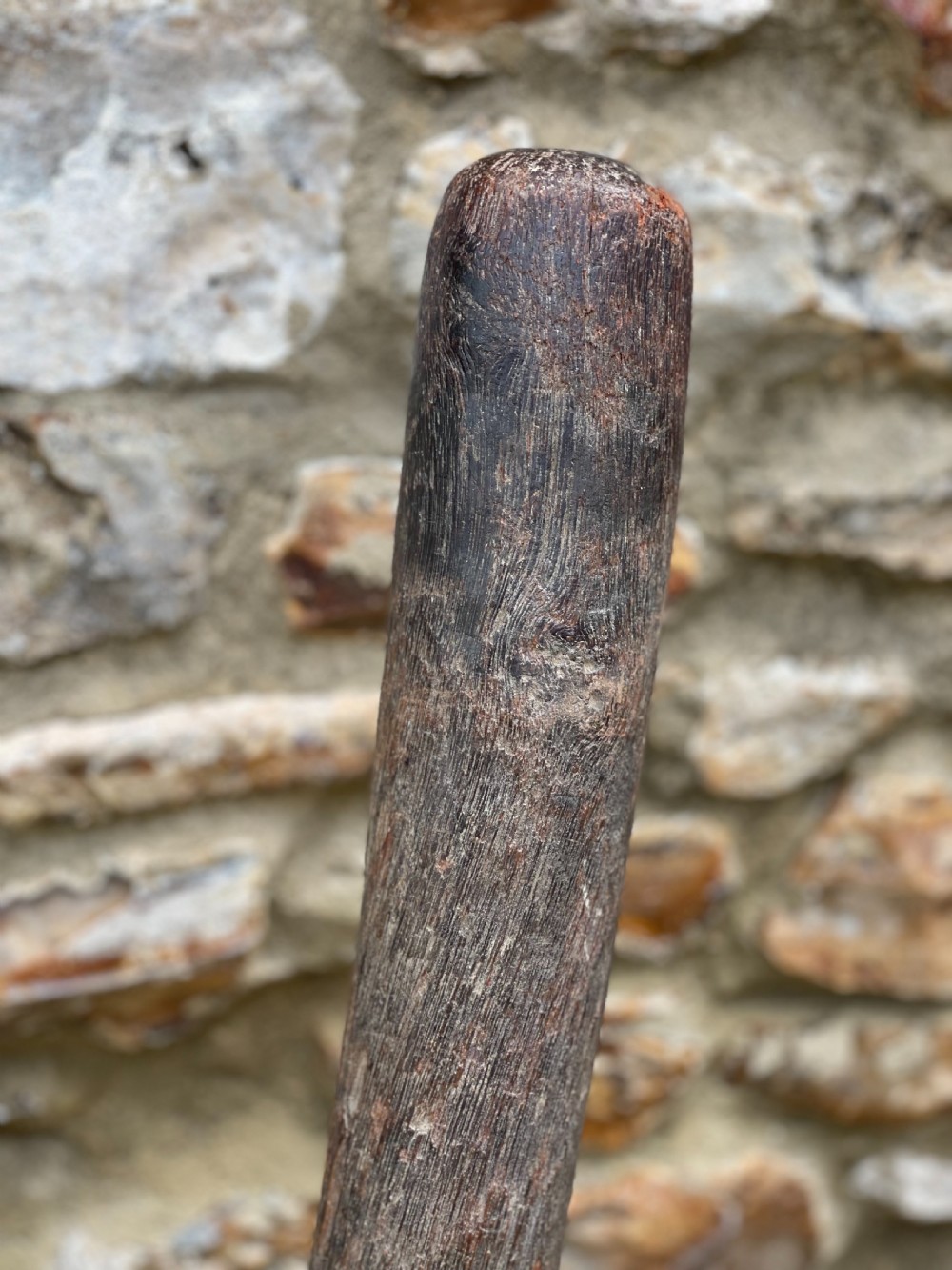 African pestle and mortar  View V